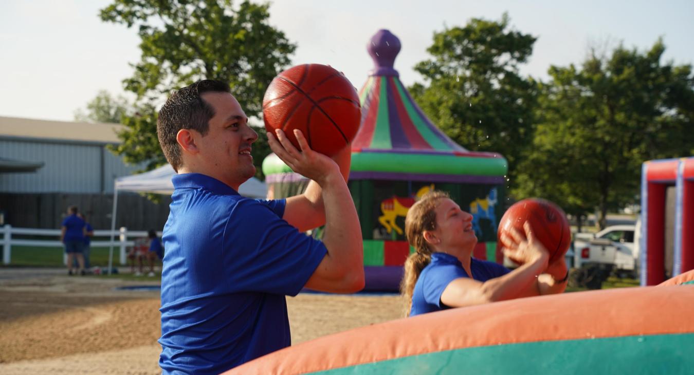Many attractions were available to entertain all on hand for the day